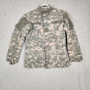 US Army Combat Uniform Jacket Mens 33 Regular ACU Digital Camo Military Coat NSN